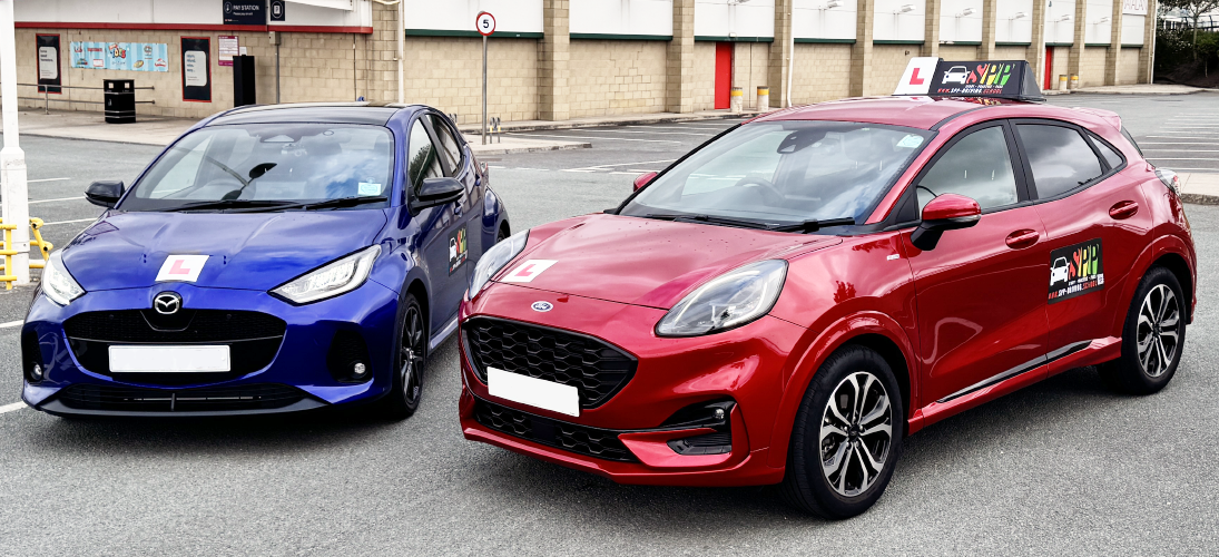 SPP Driving School branded vehicle